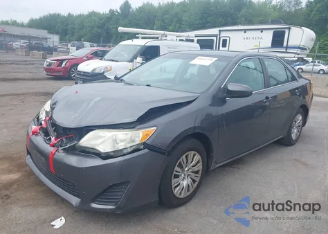 2012 Toyota Camry Le z USA, uszkodzony, nr VIN 4T4BF1FK4CR207561